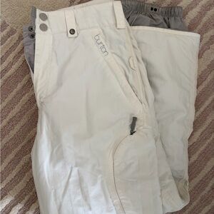 Women’s Burton Light Gray Snow Pants, size small